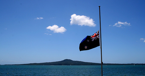 Flag at half-mast for the death of Edmund Hillary Jan 11, 2008